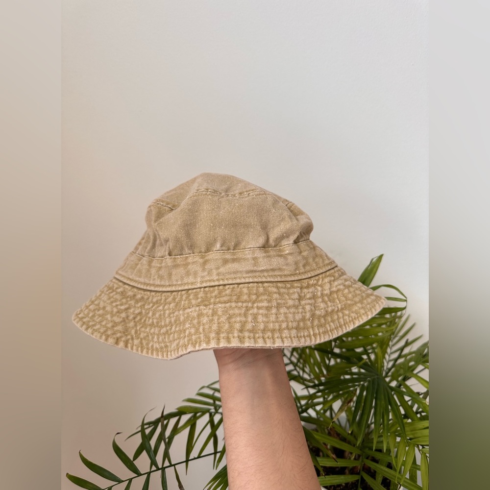 Urban Outfitters Distressed Bucket Hat - Tan